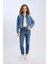 Regular Fit Jean Ceket D8665AX25SP 2