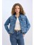 Regular Fit Jean Ceket D8665AX25SP 3