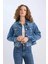 Regular Fit Jean Ceket D8665AX25SP 4