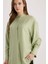 Relax Fit Hakim Yaka Basic Düz Uzun Kollu Gömlek Tunik E1757AX25SP 1