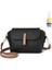 Kadın Moda Crossbody Çanta Tek Omuz Çift Katmanlı Toka Küçük Çanta Cep Telefonu Çantası (Yurt Dışından) 1