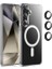 Samsuung Galaxy S25 Kılıf Magsafe Özellikli Tacsafe Kapak + Kamera Lens Koruyucu 1