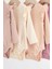 % 100 Pamuklu Pembe Fırfırlı Uzun Kollu 4'lü Body Zıbın Set 3