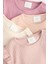 % 100 Pamuklu Pembe Fırfırlı Uzun Kollu 4'lü Body Zıbın Set 4