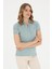 Kadın Basic Polo Yaka Tişört 1806733 3