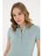 Kadın Basic Polo Yaka Tişört 1806733 5