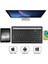 Technopc Ultrapad Quantum Gaming TB19F10M8A4 10.95" Uyumlu Bluetooth Şarjlı Standlı Klavye - Gri 2