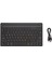 Technopc Ultrapad Quantum Gaming TB19F10M8A4 10.95" Uyumlu Bluetooth Şarjlı Standlı Klavye - Gri 4