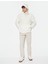 Peluş Sweatshirt Yarım Fermuarlı Dik Yaka Cepli 2