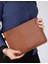Vegan Deri Clutch Düz Tablet Çantası 2