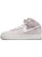 Air Force 1 '07 Mid Qs Leather Sneaker Deri Yüksek Bilek Günlük Spor Ayakkabı Beyaz Pembe 1