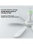 Küçük Tavan Vantilatörü Ev Mini Asılı Cibinlik Küçük Elektrikli Fan (Yurt Dışından) 4