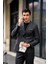 Sivri Yaka Kruvaze Slim Fit Takım Elbise 1
