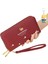 Bayanlar Uzun Cüzdan Moda Çift Fermuar Büyük Kapasiteli Bileklik Cep Telefonu Clutch (Yurt Dışından) 1