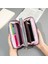 Çift Fermuarlı Cüzdan Bayanlar Uzun Büyük Kapasiteli Çift Katmanlı Cüzdan Baskılı Clutch Cep Telefonu (Yurt Dışından) 2