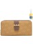 Cüzdan Kadın Uzun Moda Toka Katlanır Clutch Fermuarlı Çanta Kart Tutucu (Yurt Dışından) 1