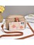 Kadın Çantası Mini Cep Telefonu Çantası Moda Atmosferik Düz Renk Çift Katlı Omuz Crossbody Çanta (Yurt Dışından) 5