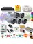 5 Kameralı Set - Yapay Zeka Özellikli Gece Renkli Gösteren 5MP SONY Lensli 4 Ultra Warm Ledli FULLHD Güvenlik Kamerası Seti 604W-108 1