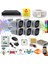 6 Kameralı Set - Yapay Zeka Özellikli Gece Renkli Gösteren 5MP SONY Lensli 4 Ultra Warm Ledli FULLHD Güvenlik Kamerası Seti W-604W-108 1