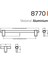 Mobilya Kulbu Siyah Renk 192 mm Kulp (SY8770 0192 Al6-Al6) 3