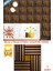 Gold Aynalı Akustik Duvar Paneli 50 x 50 cm Ceviz 8mm Mdf 4mm Keçe Isı Yalıtımı Ofis Salon Elit Tasarım 1