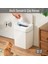 4147 Hareket Sensörlü Sessiz Kapatma Çöp Kutusu Banyo Mutfak Pilli Çöp Kovası Kapaklı Banyo Çöp Kovası 12 Litre 2