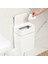 4147 Hareket Sensörlü Sessiz Kapatma Çöp Kutusu Banyo Mutfak Pilli Çöp Kovası Kapaklı Banyo Çöp Kovası 12 Litre 6