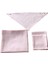 Bebek 85X75 Pembe Müslin Örtü, 1 Diş Kaşıyıcı,1 Önlük,2 Mendil,5 Li TAKIM,%100 Pamuk 4