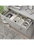 4 Adet Dolap Içi Düzenleyici Kutular 10 x 5 x 20 cm Ikea 4'lü Set Organizer Masaüstü Çekmece Içi Saklama 5