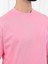 Erkek Oversize Fit Organik Pamuk Kalın Dokulu Bisiklet Yakalı Pembe T-Shirt 3
