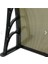 Kapı Üstü Pratik Sundurma 360 x 80 cm Siyah-Bronz 2
