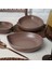 Mat Açık Taupe Serenity Yemek Tabağı 21 cm 6 Adet 3