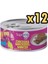 Cat Kıyılmış Tavuklu ve Uskumrulu Yaş Kedi Maması 85 gr x 12 Adet 1