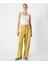 Metal Aksesuarlı Wide Leg Fit Pantolon 3