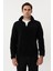 Esw 2882 Yarım Fermuar Dik Yaka Tüylenmez Polar Sweat 1