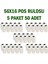 X5 Tech Termal Yazar Kasa Pos Rulosu 56X16 mt (5paket 50 Rulo) 1
