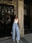 Arkadan Yırtmaçlı Jeans Kot Palazzo Pantolon Avi 1