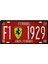 Koleksiyon Ferrari Metal Plaka 15X30CM 1