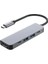 4K@30Hz USB Type-C 5in1 Şarj,pd,hdmı ve USB 3.0 Çoğaltıcı Adaptör 5 Portlu 1