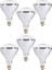 (6 Adet) 250W Kızılötesi (Infrared) Isıtıcılı Hayvan Isıtma ve Kuluçka Lambası (Sarı Işık) E27 (Kalın Duy) 1