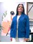 Mevsimlik Düşük Omuz Regular Fit Blazer Kot Ceket. 1