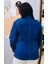 Mevsimlik Düşük Omuz Regular Fit Blazer Kot Ceket. 5