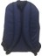 Unisex Koyu Mavi Sırt Çantası Büyük Boy Seyahat Okul Çantası Su Itici Spor Çantası 45X30X15CM 24LT+Anahtarlık Hediye 5