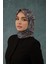 Ipekhan Soft Pamuk Etro Desen Eşarp 1224-04 Mor Kahve 1