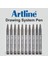 | Drawing System 236 Teknik Çizim Kalemi, 0.6 Mm, Siyah, Teknik ve Hassas Çizimler Için 7