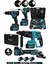 Profesyonel 21V Akülü Matkap & Taşlama & Kırıcı Delici Hilti & Somun Sıkma Sökme 4'lü Set 1