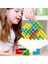 Tetris Şekilli Denge Kule Oyunu - Renkli Blok Dizme 3