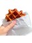 100'LÜ Waffle & Tost Kese Kağıdı – (15X13 Cm, Beyaz Yağlı, Körüksüz) 4
