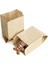100'LÜ Mini Boy Takı & Hediye Kese Kağıdı – (8X13X5 Cm, Kahverengi, Küçük Hediyeler Için) 5