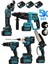 Germany Pro XL 24V 5.0AH Kömürsüz Darbeli 5'li Set Şarjlı Hilti + Taşlama + Somun Sıkma + Akülü Vidalama + Budama Testeresi 1